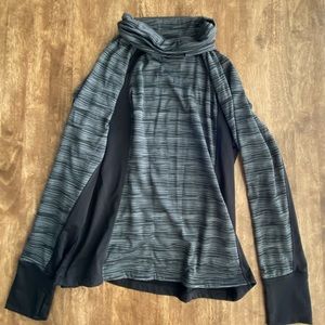 Cascade Performance Fleece Lined Pullover w/ Thumb Holes and Tube Neck